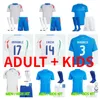 2024 Italys Soccer Jerseys italienska tröja Scamacca Immobile Chiesa Football Shirts Raspadori Jorginho Barella Verratti Maglia Italiana National Adult Kid Kit