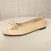 Buty swobodne Leopard Balet Flats Kobiety kwadratowe palce na baletce mokasyny wiosna żeńska stóp odzież zapatos de mujer plus size 43