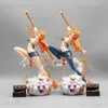 Action Action Toy Figures 29cm قطعة واحدة من Nami أرقام أنيمي مثيرة تمثال تمثال تمثال هينتاي PVC نموذج دمية Dollible Decoration Decoration Adult Toys Toys T240325