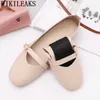 Casual Shoes Korean Leather Women Creepers Ladies Loafers Espadrilles Luxury Designers Plus Size 41 Zapatillas