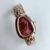 Bracciale di design da donna, orologio al quarzo alla moda di alta qualità, orologio serpente in oro e argento, marchio di lusso, cinturino in acciaio inossidabile con diamanti, orologio da donna, regalo per le vacanze