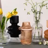 Vaser glas vas blomma arrangemang hydroponics boll glas konst blomma ware hem vardagsrum dekor bordsskiva vasflaska