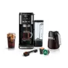 Ninja CFP101 Dualbrew Cold Hot Ice Hine, Single Cup, Compatible med K-Cups och 12 Cup Drip Filter Coffee Hines, Black