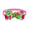 Accessoires 50/100 pièces nouveau chien noeuds papillon printemps Fruit Style noeud papillon collier pour chiens mode petit chien chat arcs pour chiens accessoires de toilettage