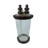 Utrustning 1 st 2500 ml CLEAR CO2 Diffusor Atomizer Fish Plant Tank Reactor Aquarium Waterplant Supplies för 12/16mm 16/22mm Slang Partihandel