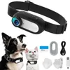 Collari per cani Collare localizzatore Fotocamera sportiva con registrazioni video Nessun WiFi necessario Accessori per animali domestici wireless per gatti all'aperto