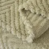 Oreiller Style nordique canapé serviette Simple anti-dérapant Anti-poussière couverture universelle épaississement Shu velours canapé couverture