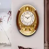 Väggklockor lyxig digital klocka tyst vintage nål mode kreativ nordisk relojes de pared hem dekorera föremål