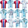 nouveau 2024/25 Norge à domicile King Soccer Jerseys Noruega Odegaard Berge Berge camisetas de futbol équipe nationale uniformes de football maillot fans de football