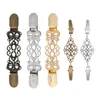 Brooches 5 Pcs Flower Cardigan Clip Women Shawl Clips Brooch Sweater Dress Tighten Alloy (iron) Sweaters