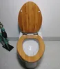 Toilet Seat Covers Solid Wood Cover OUV Universal Thickened Ring Black Walnut Stainless Steel Buffer Drop Hinge