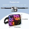 Waist Bags Fashion Colorful Dog Designer Bag Women Staff Universal Fanny Pack Emergency Supplies Storage Nursing Hip