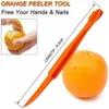 Plastic Tools Peeler Open Easy Orange Lemon Citrus Peel Cutter Vegetable Slicer Fruit Kitchen Gadgets Fy4072