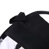 Torby szkolne E74B mody przezroczyste pvc przezroczysty plecak podróżny torby na ramię