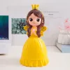 Boîtes Tirelire créative ailes mignonnes princesse poupée tirelires grand vinyle résistant aux chutes dessin animé fille banque de pièces cadeau pour enfants décor