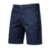 2023 Pantaloncini da uomo estivi Cott Vita media maschile Casual Busin Pantaloncini da uomo stampati Beach Stretch Chino Classic Fit Short Homme 62Q8 #