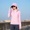 Flash Shipping 2024 New Ice Silk Clothes for Men Women, Detachable Brim, UV Resistant, Light and Thin Couple Clothing, Outdoor Outgoing Sunscreen Coat