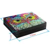 Stitch Huacan 5D Diy Diamond Painting Special Jewelry Box Pudełka do przechowywania Diamentowe zestaw haftu mozaiki