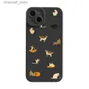 Casos de telefone celular para IPHONE11 IPHONE12 IPHONE13PRO 14PRO 15 15PRO 15PROMAX japonês e coreano gato bonito dos desenhos animados anti-queda capa de telefone móvelY240325