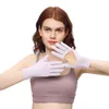 Gants de cyclisme OhSunny Femmes Mode Gants de Conduite Antidérapant Creux Paume Mince Doux Refroidissement Protection Solaire UPF50 + Gant pour le Cyclisme 240322