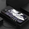 Cell Phone Cases Jujutsu Kaisen Anime Goj Phone Case For Samsung Galaxy S23 S22 S21 S20 Ultra Plus FE S10 S9 S10E Note 20 ultra 10 9 Plus CoverY240325