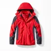 ueteey 2023 New Windproof Man Women Jackets Suits Two Pieces Sets 3 In 1 Windbreaker Waterproof Cam Thick Warm Unisex Coat n7mV#
