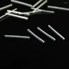 Brincos de silicone macio anti-alergia earpins manga orelha agulha brinco tubo de proteção transparente acessórios de jóias de proteção