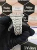 41 мм Премиум класса люкс ручной работы VVS Муассанит с бриллиантами и шипами Bling Iced Out Часы Наручные часы в стиле хип-хоп для мужчин и женщин, подарки