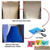 Car Seat Covers Ers Blue 35X35X1Cm Diy Modified Motorcycle Cushion Gel Pad Cool Absorption Mat For Chair Drop Delivery Automobiles Mot Ot5Fu