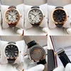 41mm Mens Watch Leather Strap Men's Automatic Mechanical Watches Transparent Back Sport Waterproof Designer Watch1920