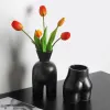 Vases Creative Ceramic Vase Abstract Body Art Bust Nude Vase Ass Flower Arrangement Lower Body Human Ornament Home Decorations
