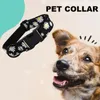 Colliers pour chiens imprimés, conception de collier pour animaux de compagnie, avec boucle réglable, fleur pour petits chiens, sécurité pour garçons