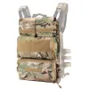 Väskor Taktisk dragkedja Militär AirSoft JPC2.0 Vest ryggsäck Armé Multicam Combat Gear Hunt EDC Plate Carrier Tool Bag