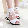 Toddler Baby Girls casual sandals children Sandals Floral Sole Kids Princess beach Sandals Shoes leather sandales filles 240314