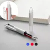 Стираемая гелевая ручка 3 в 1, 05 мм, черная, синяя, красная, со сменными стержнями, разноцветная моющаяся ручка, офисная, школьная, японские канцелярские принадлежности Kawaii, 240320