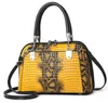 Sac Ins femme épaule motif alligator cuir simple fronde conception minoritaire bandoulière tendance Bolsos