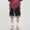 мужские шорты с карманами на молнии уличная одежда с вышивкой букв Ctrast хип-хоп мешковатые шорты Harajuku спортивные шорты летние спортивные спортивные штаны D0oI #