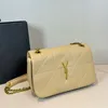 Högkvalitativ designare väska italiensk lammskinnskedja axel crossbody väskor purses designer kvinnor handväska sju färger stora kapacitet lyxys messenger brev väska