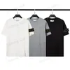 2024 nieuwe hoge kwaliteit Zomer Heren Designer T-shirt Casual Man Tees Minimalistische casual ademende armband T-shirt Korte Mouwen Top Verkoop Luxe Mannen Hip Hop kleding