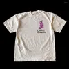 T-shirts pour femmes Y2k Kawaii Vintage Harajuku motif classique imprimé décontracté à manches courtes col rond T-shirt Extra grand Couple