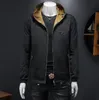 New 2024 Luxury Fashion Designer Men's Spring Autumn Waterproof Windproof Jacket Fashion Casual Hip Hop Street Zipper Outdoor Jacket Plaid Stripe Asian size M-4XL