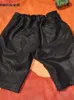 Męskie szorty Mauroicardi Summer i Spring Cool Black Mat Heth Skets Proste Shorts Odpowiednie dla mężczyzn Koreańskie odzież J240325