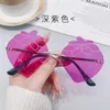 Sunglasses Mosengkw Personalized And Fashionable Ball Party Shaped Strawberry Sun Shading Decorative Glasses Uv400