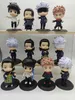 Figurines de jouets d'action 12 pièces/ensemble de jouets de modèle de personnage d'anime Jujutsu Kaisen 10 cm T240325