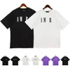 メンズTシャツ2024夏のファッションメン/女性Tシャツ特大のプリントヒップホップ半袖シャツ服韓国スタイルストリートウェアトップティーヨーロッパサイズ