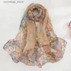 Bandanas Durag Scarves 2024 New Fashion Summer Women Paisley Beach Scarf Chiffon Silk Shawls 헤드 밴드 여성 헤드 밴드 랩 선생의 화면 히잡 도매 Y240325