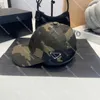 Casquettes de Baseball imprimées de Camouflage, Protection solaire, chapeaux de pêcheur, Badge triangulaire, chapeaux seau pour les amoureux