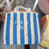 luxury beach bag designer large woven tote beach bags hollow out knitting shopping handbag knitted woman luxurys handbags brand holiday casual totes bags womens