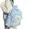 Школьные сумки 2024 рюкзак с большими возможностями в день, сумка для украшения костной звезды