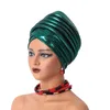 Etniska kläder Klar African Auto Gele Headtie Women's Turban Cap Nigeria Wedding Geles Muslim Head Wraps Bonnet Turbante Mujer 2024